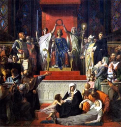 La glorificación de San Luis